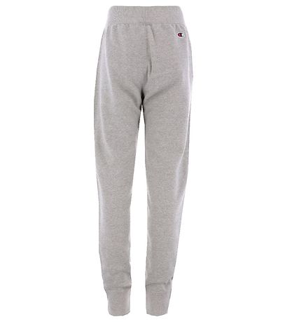 Champion Fashion Sweatpants - Rib Cuff - Grå m. Logo