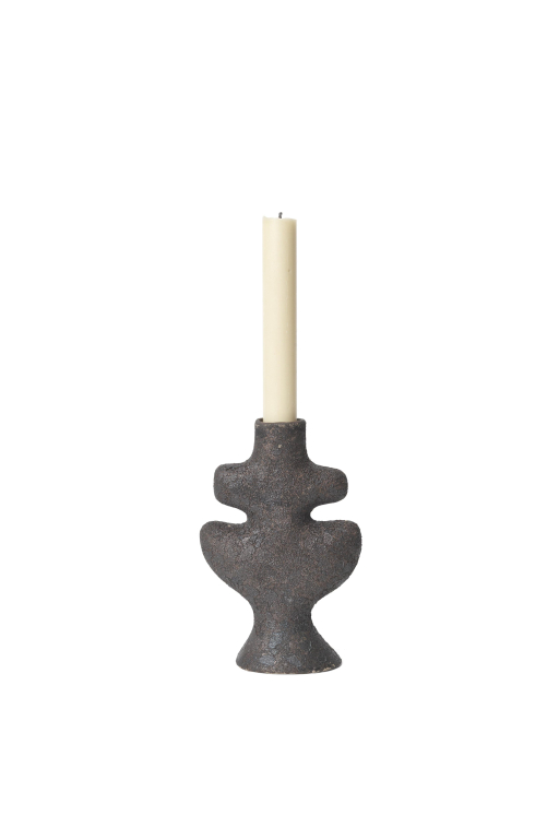 Ferm Living Yara kandelaar S rustic iron