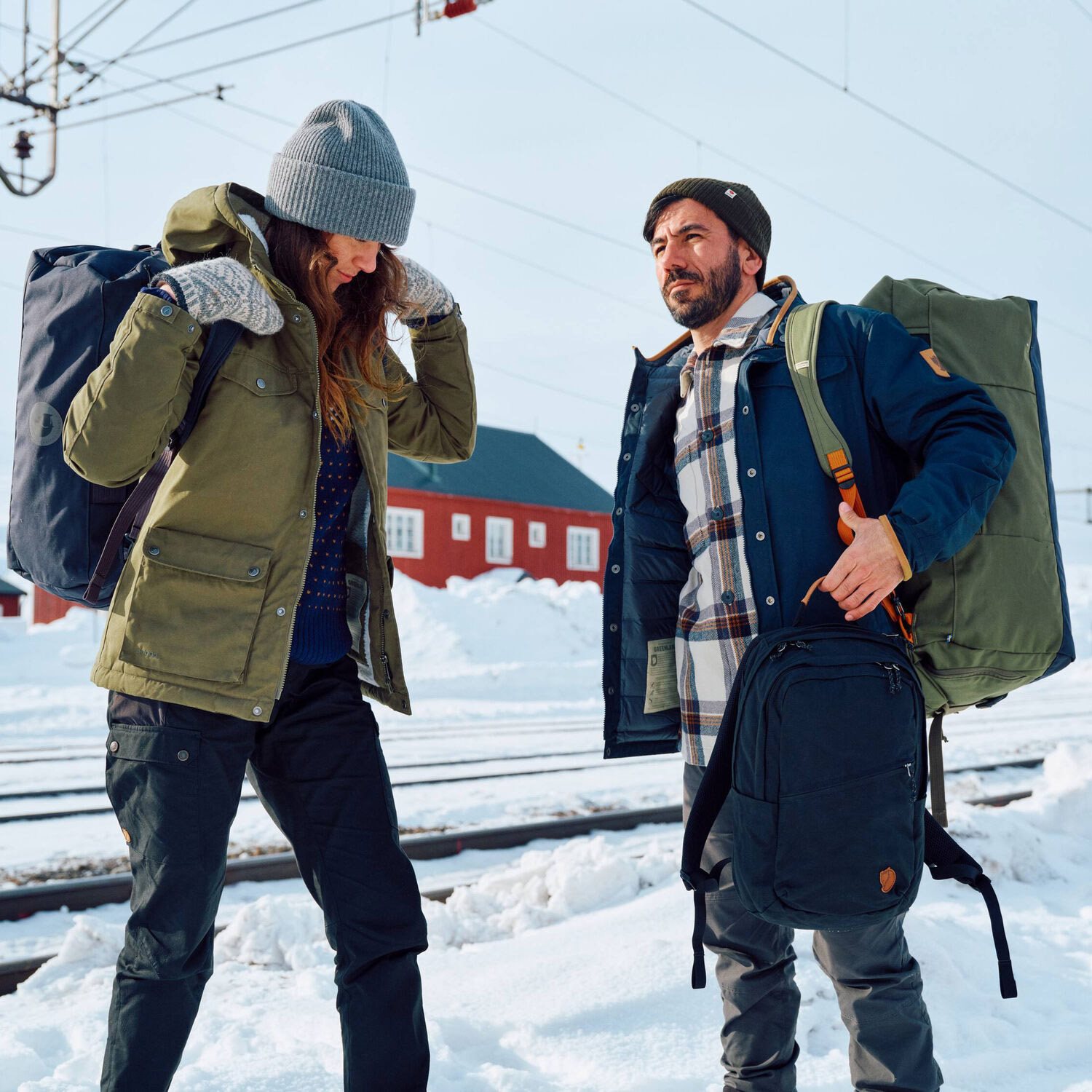 Fjallraven Farden Duffel 80 coal black