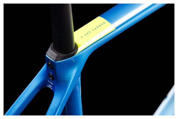 Vélo de Cyclocross Cube Cross Race C:68X TE Shimano Ultegra Di2/GRX Di2 12V 700 mm Bleu Hydrogen Noir Carbon 2025