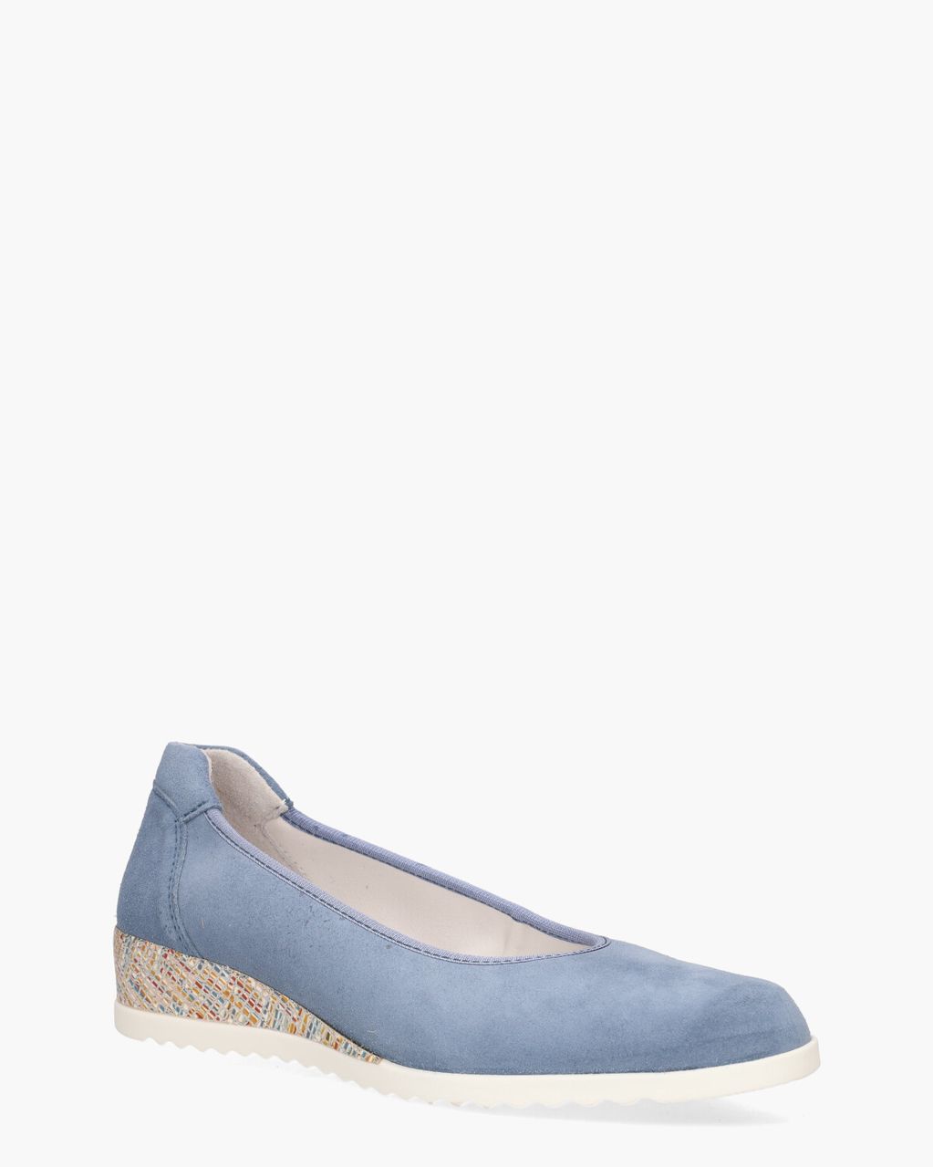 Cypres Talya Lichtblauw Damesloafers