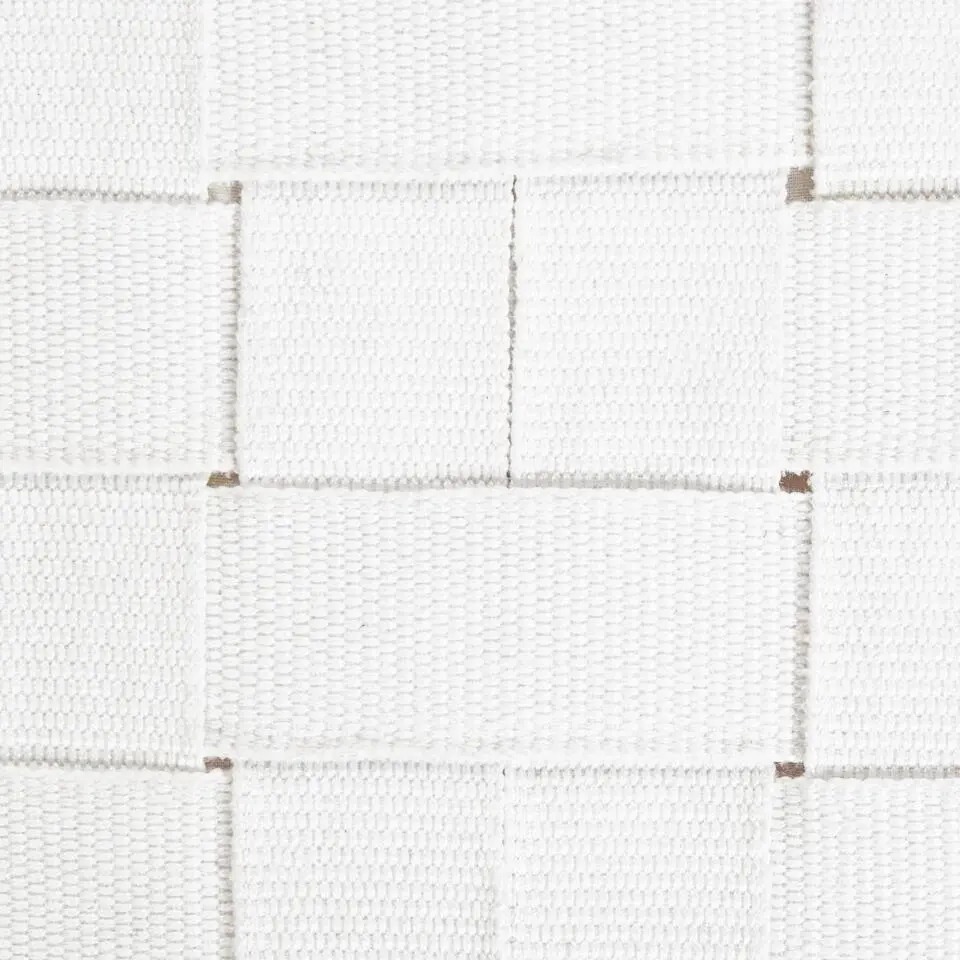BODLA - Buitenpoef - Gebroken wit - 50 x 50 cm - Synthetisch materiaal