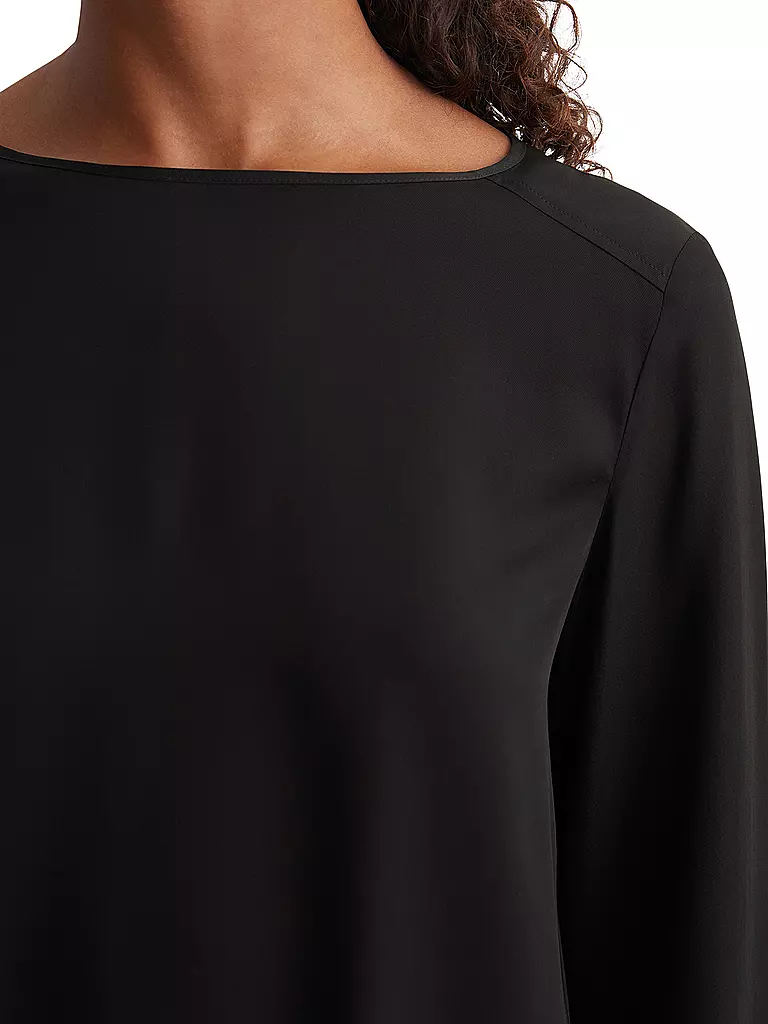 MARC O'POLO Blusenshirt  schwarz