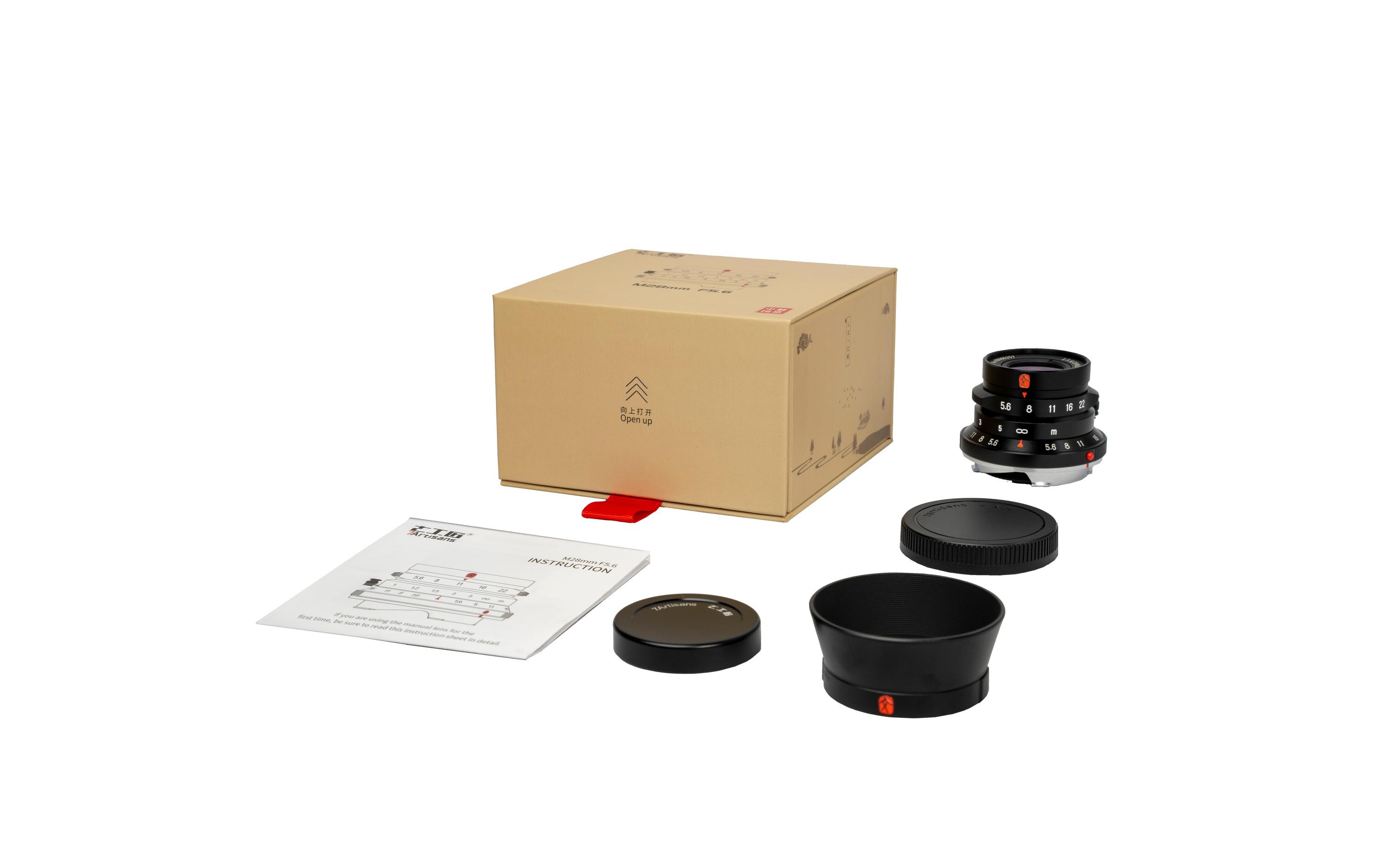 Festbrennweite 28mm F/5.6 – Leica M<br>Vollformat-Objektiv für Leica M