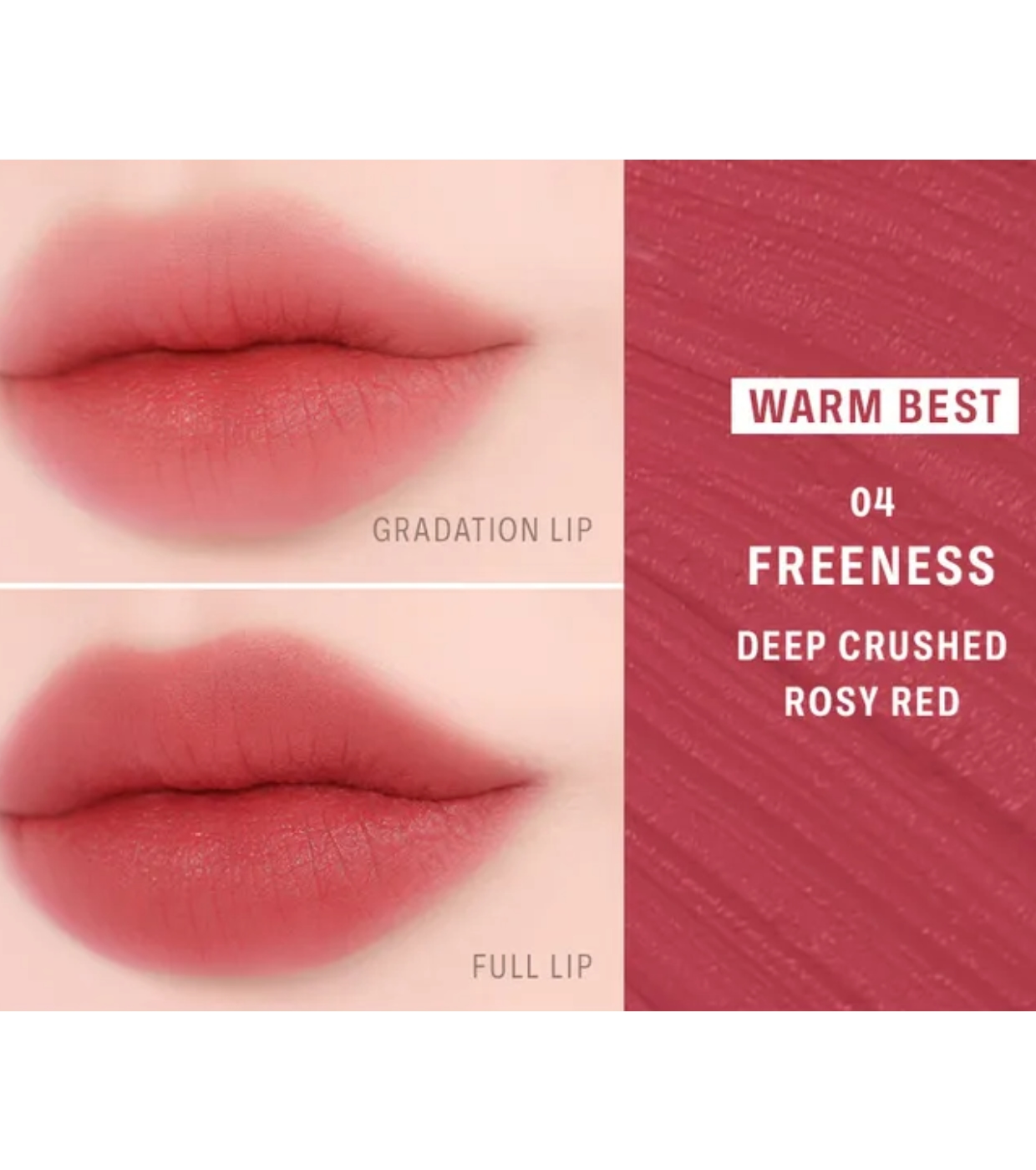Braye - Bálsamo para lábios e bochechas Lipsleek Blur - 04: Freenes
