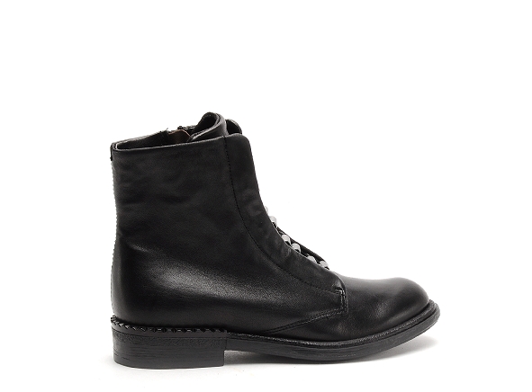 Mjus boots bottine plates femme m56204 noir