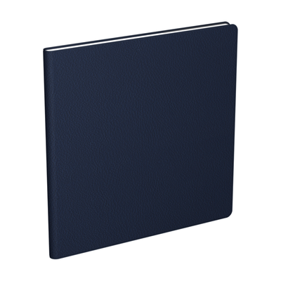 Agenda Classique - 1 semaine sur 2 pages - 16 x 16 cm - bleu - Lecas