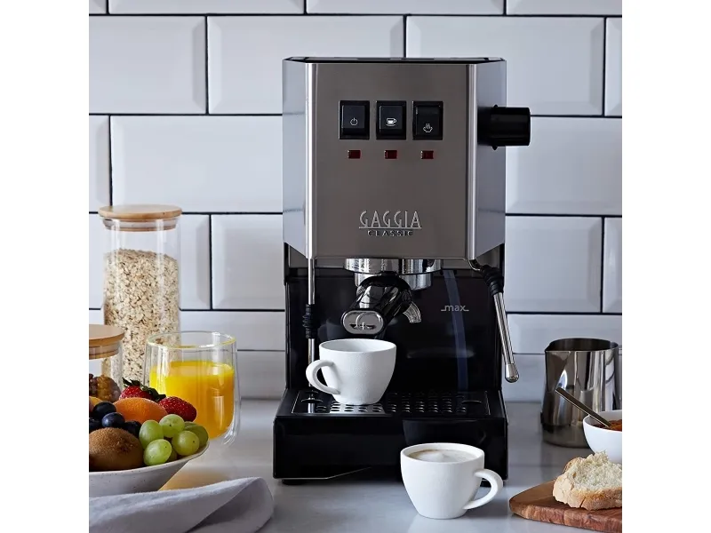 [OUTLET] - Gaggia - New Classic - Kaffemaskine - Rustfrit stål