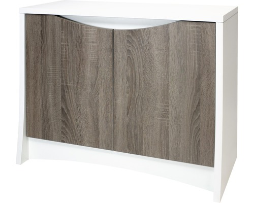 Aquariumkast Fluval Flex 123 l 82,8 x 36,4 x 69 cm wit-licht hout