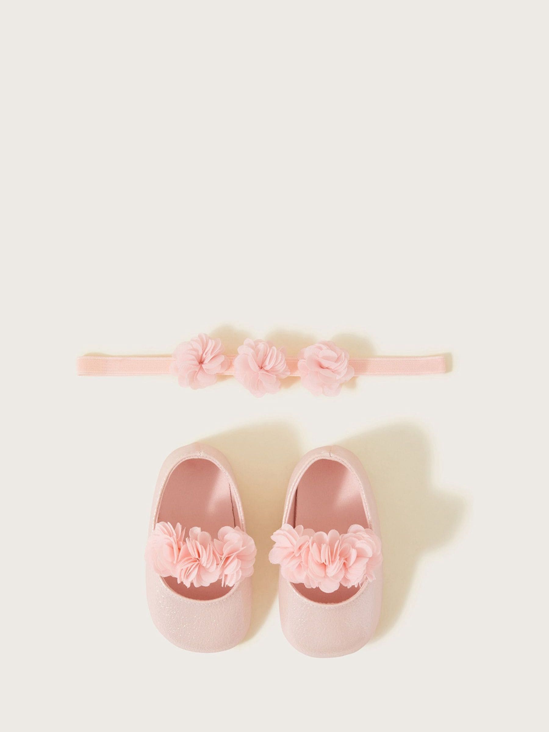 Monsoon Corsage Booties and Bando Set