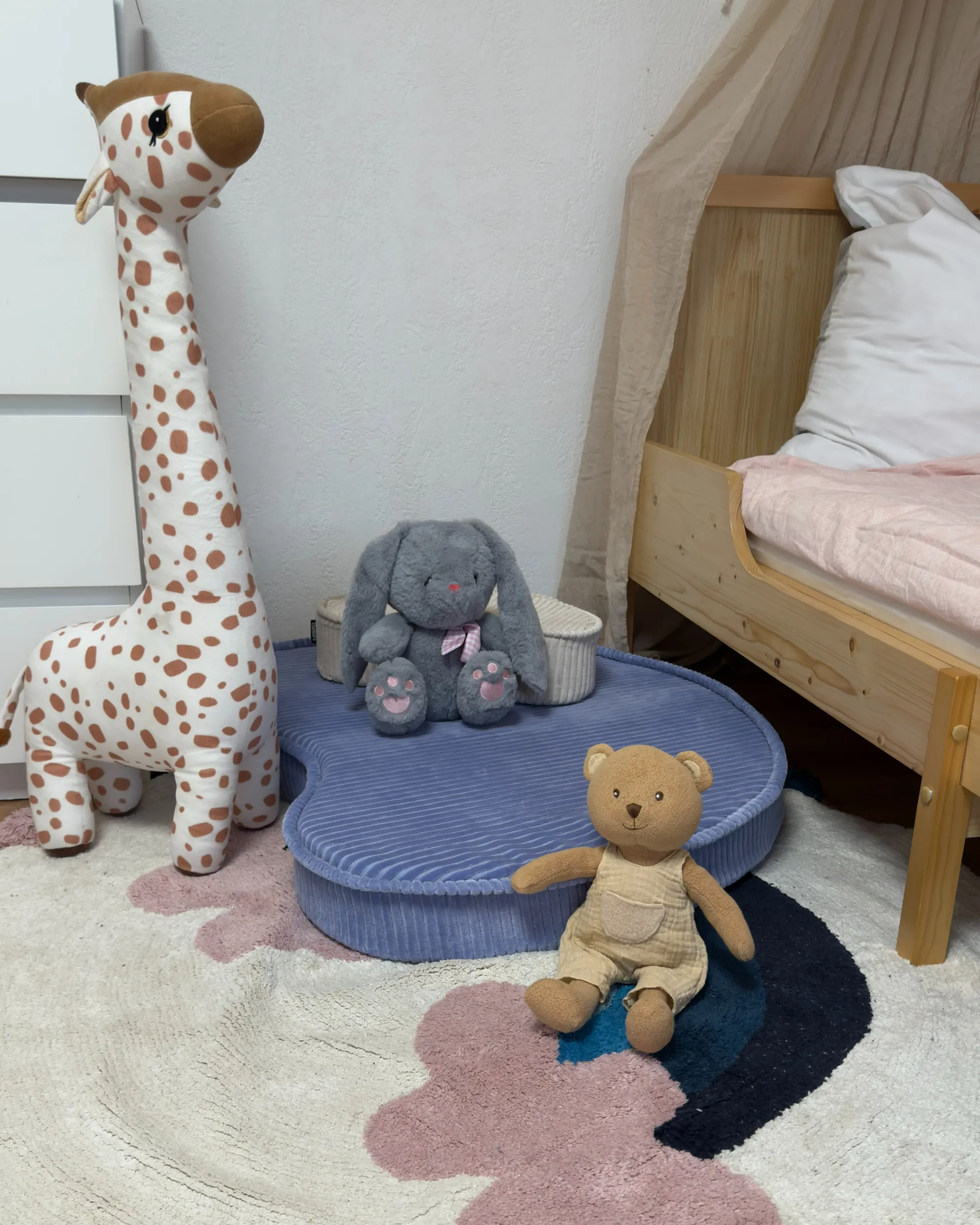Kindervloerkleed GORISA Meerkleurig ø 120 cm Katoen