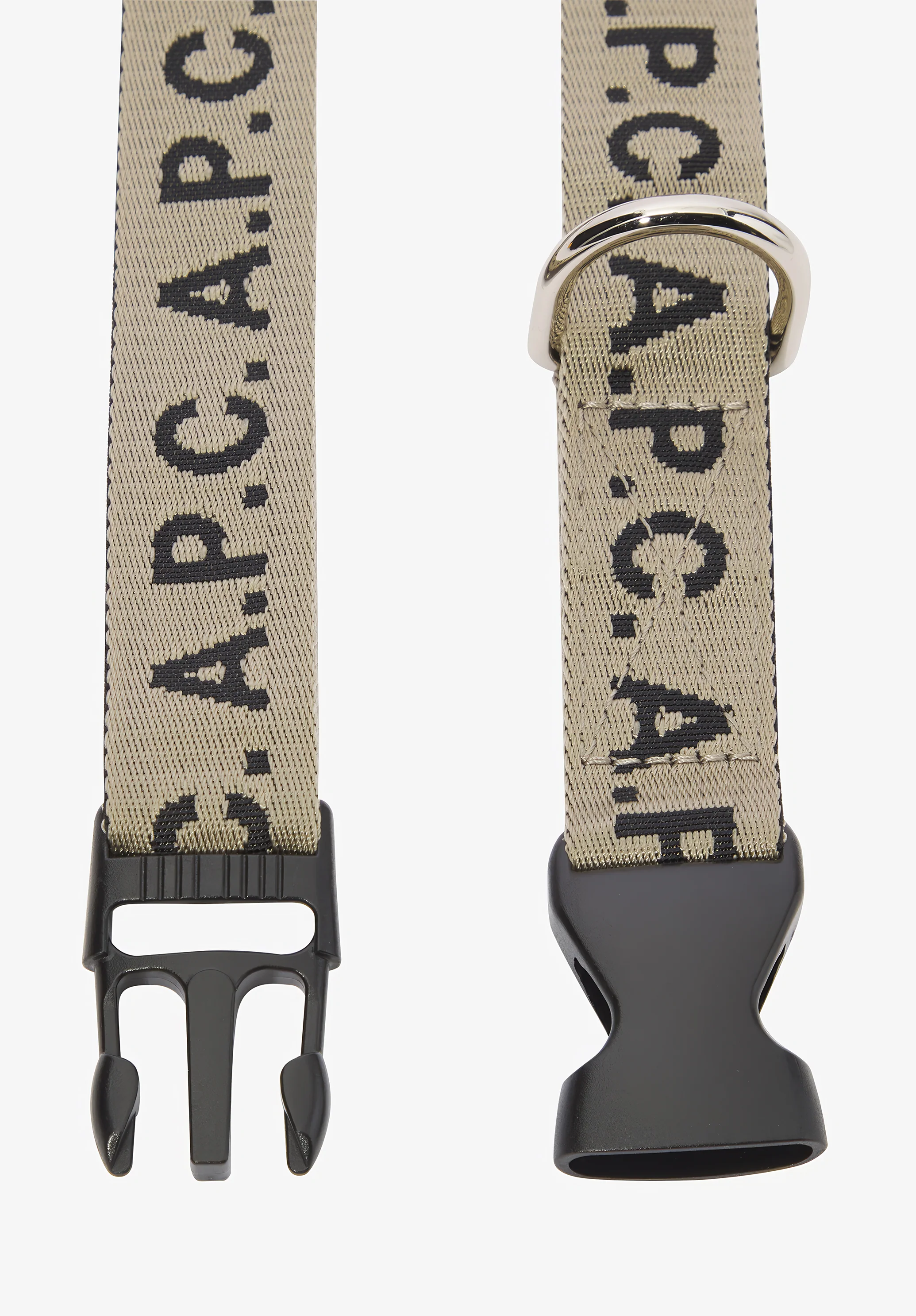 Collier Toutou Logo - Kaki