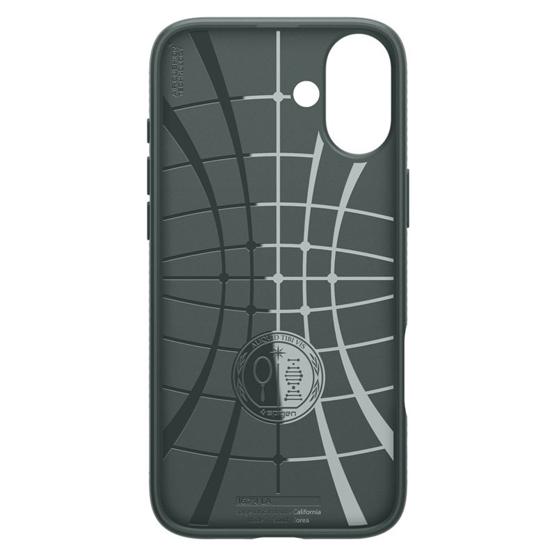 iPhone 16 Liquid Air Case Gummi Hülle (ACS08196) - Abyss Green (Grün)