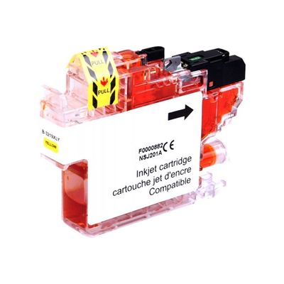 Cartouche compatible Brother LC3219XL - jaune - Uprint