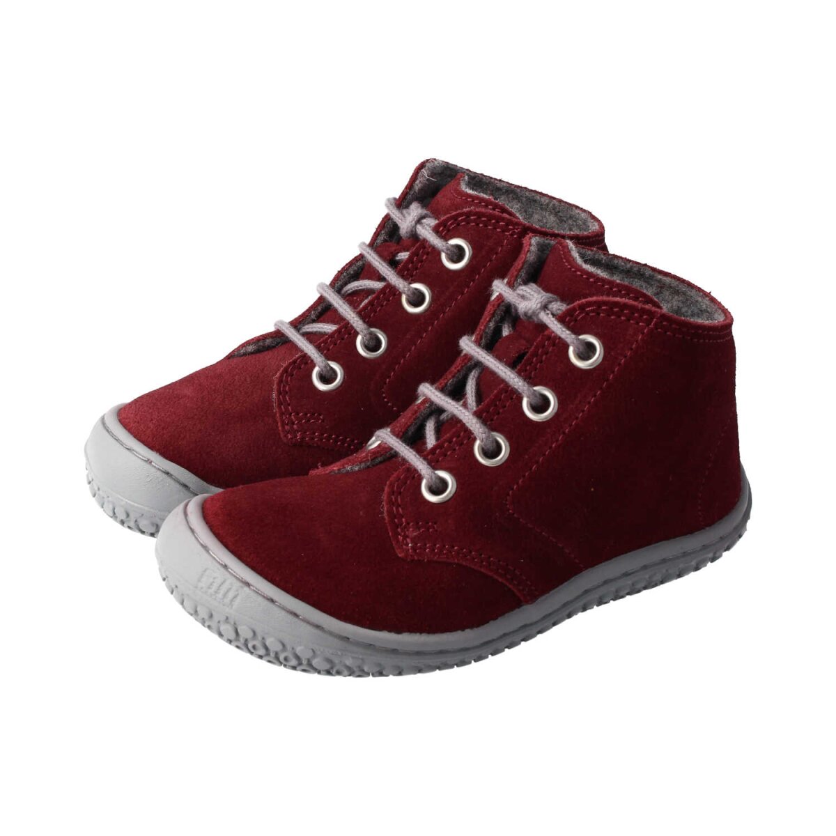 SL40011-F3 berry SQUIRREL velours fleece laces Weite/S