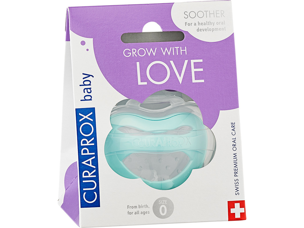 CHUPETAS CURAPROX BABY TURQUESA TAM 0