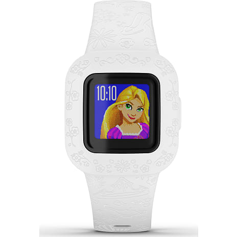 Garmin vivofit Jr. 3 Disney Princess aktivitetssporer med bånd - hvid