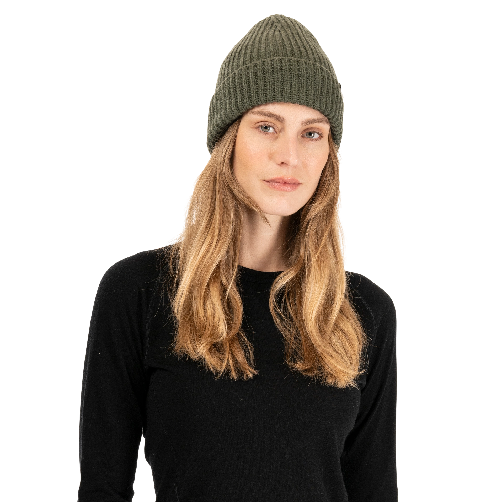 Nordmarka Merino Beanie Dark Olive Green