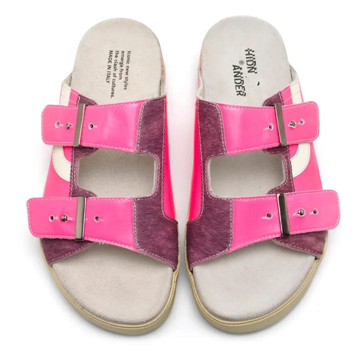 Hidnander Sandales Sundl | Rose fluo