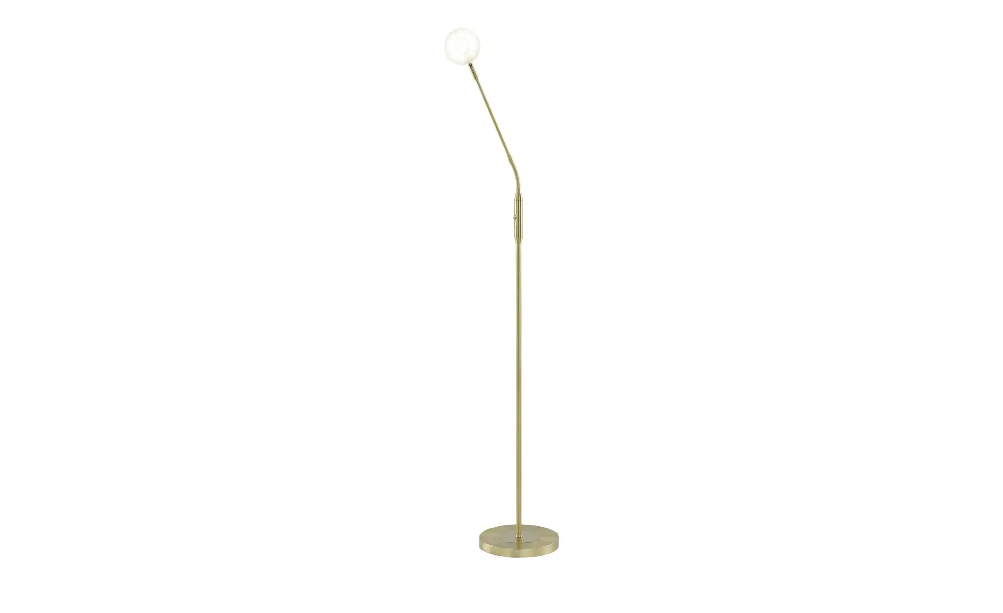 Fischer-Honsel LED-Leseleuchte, Messing-matt mit Dimmer