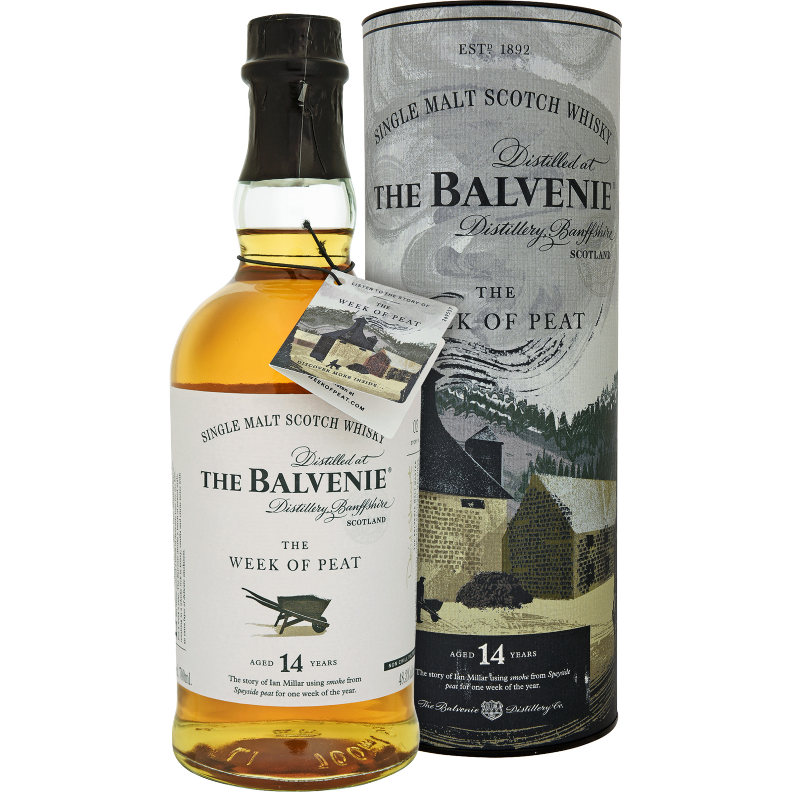 Balvenie Peat Week 14 Year Single Malt Whisky 70 cl