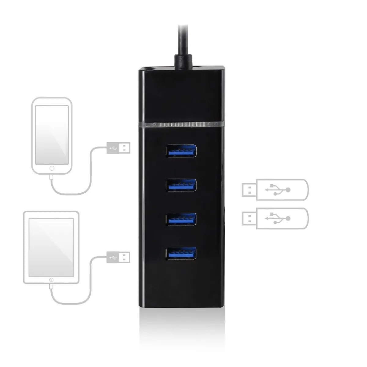 Ewent USB Hub 4 Ports EW1137
