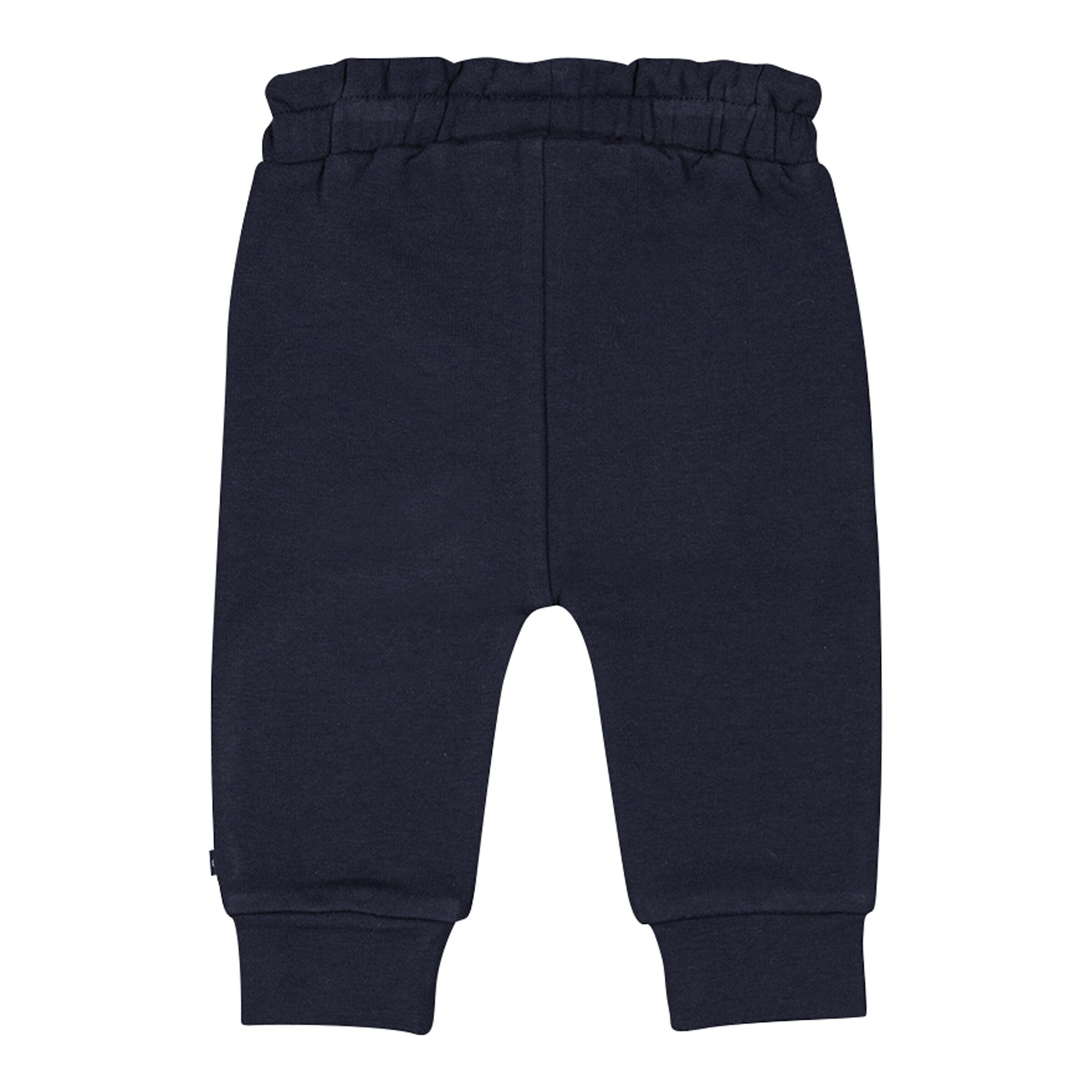 Feetje Jogginghose Blumen Rüschen marine