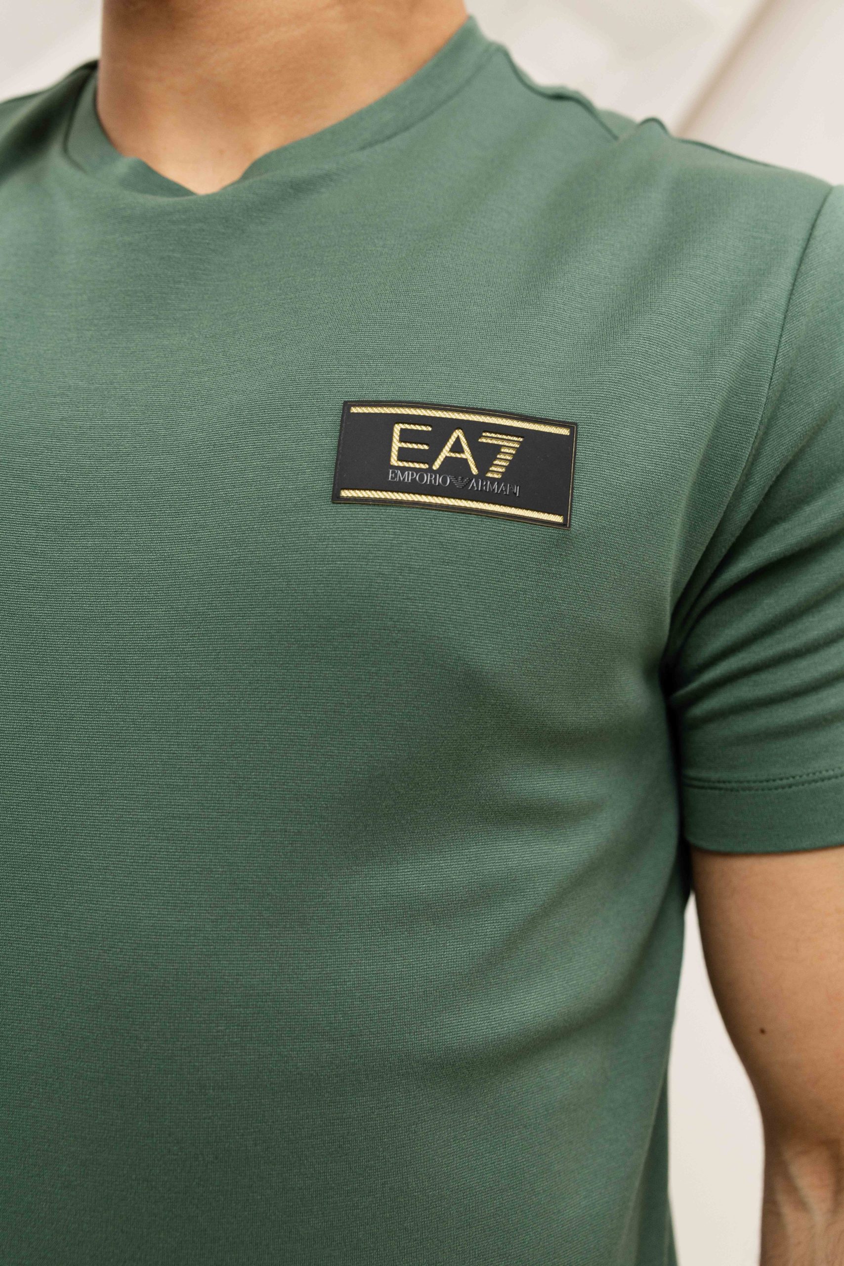 EA7 Emporio Armani 7M001331 T-Shirt Heren Groen