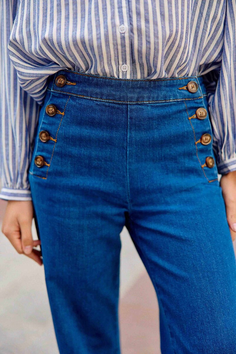 LA PETITE ETOILE<br>Jeans estilo vela PAULIE B