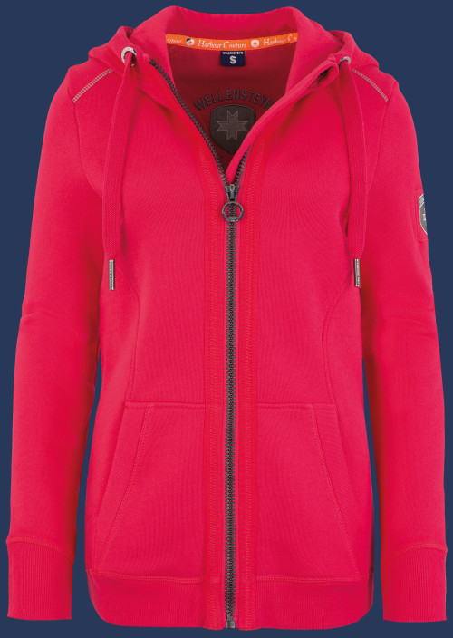 Yacht Hoodie Lady Tech Sweat 450, Berry