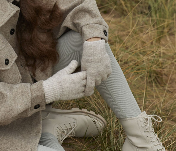 BEECHFIELD BF387 - Gants en maille côtelée