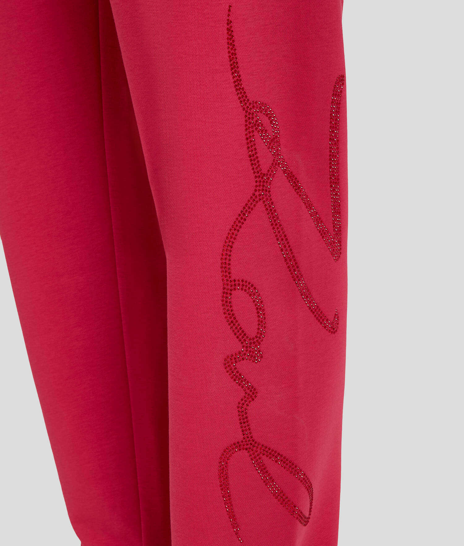 PANTALON DE JOGGING KARL SIGNATURE À STRASS