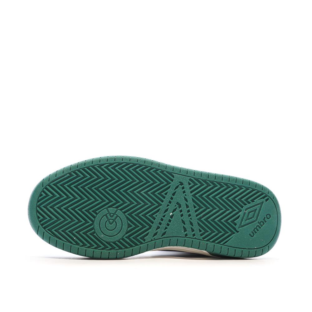 Umbro Baskets Vertes/Blanches Garçon Rouge Umbro Olly Vlc