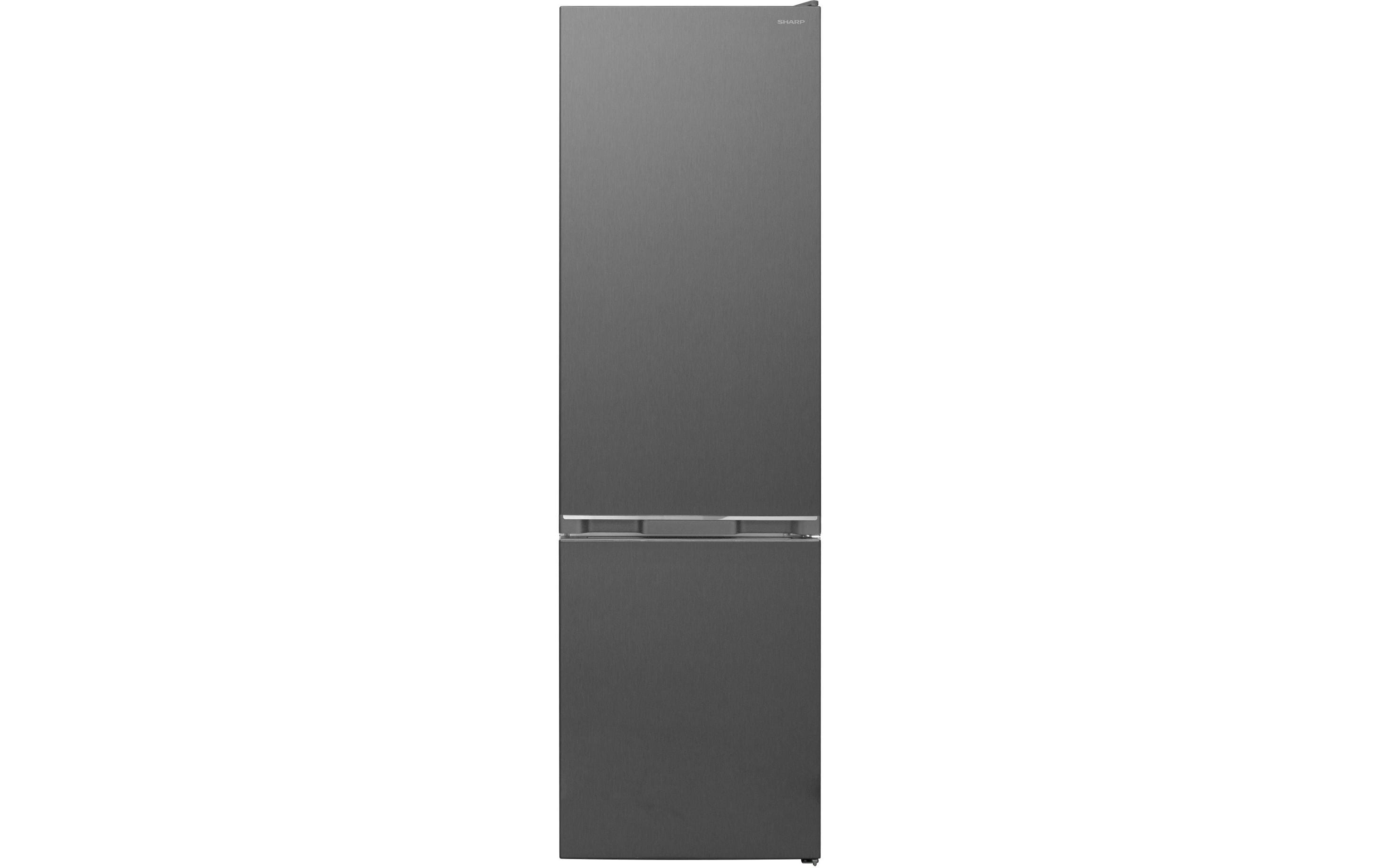 Kühl-Gefrierkombination SJ-FBB05DTXLD-EU Grau, Rechts<br>Kombigerät mit Kühlschrank und Gefrierschrank