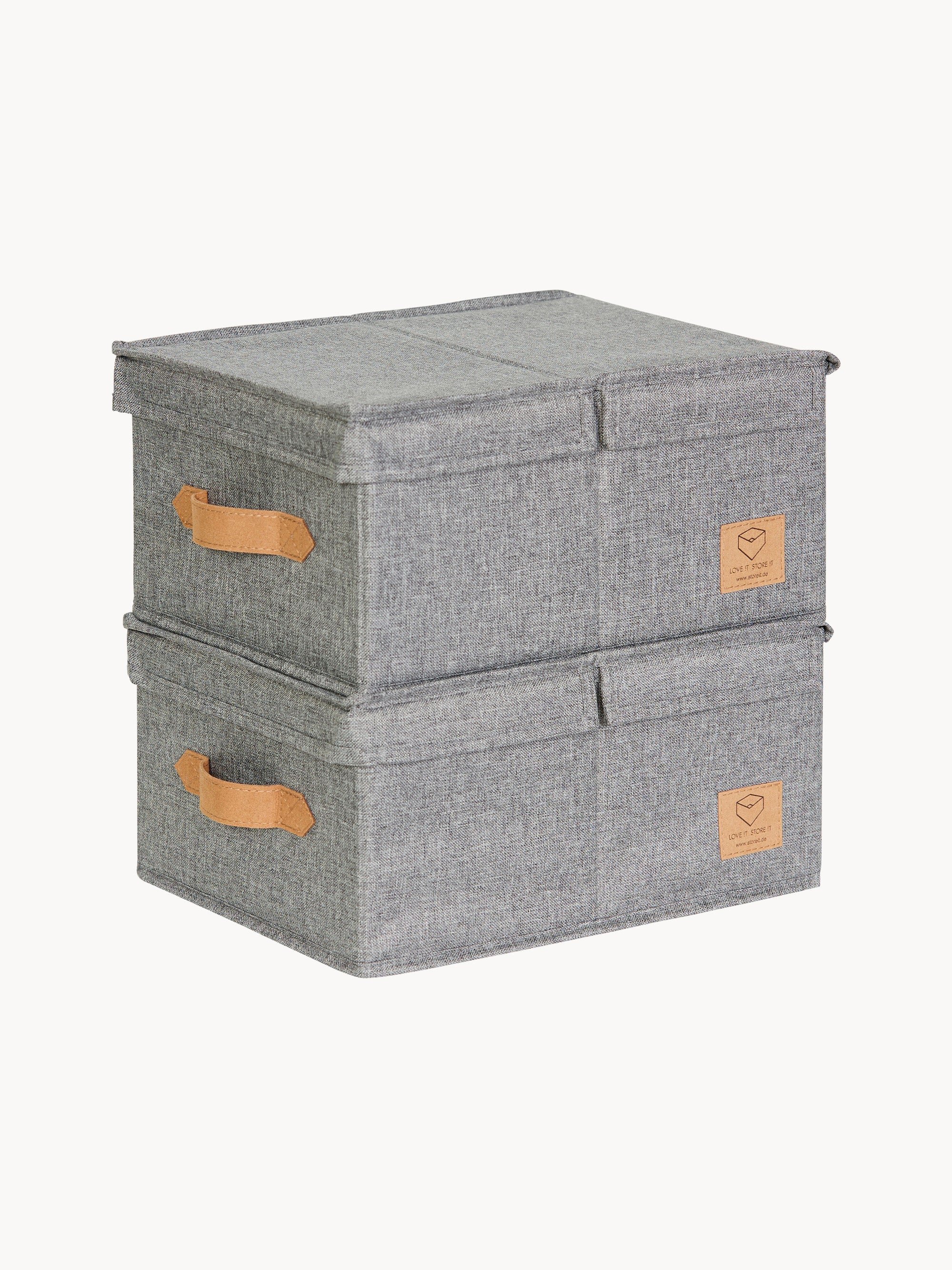 Opbergdozen Premium met deksel, 2-delig