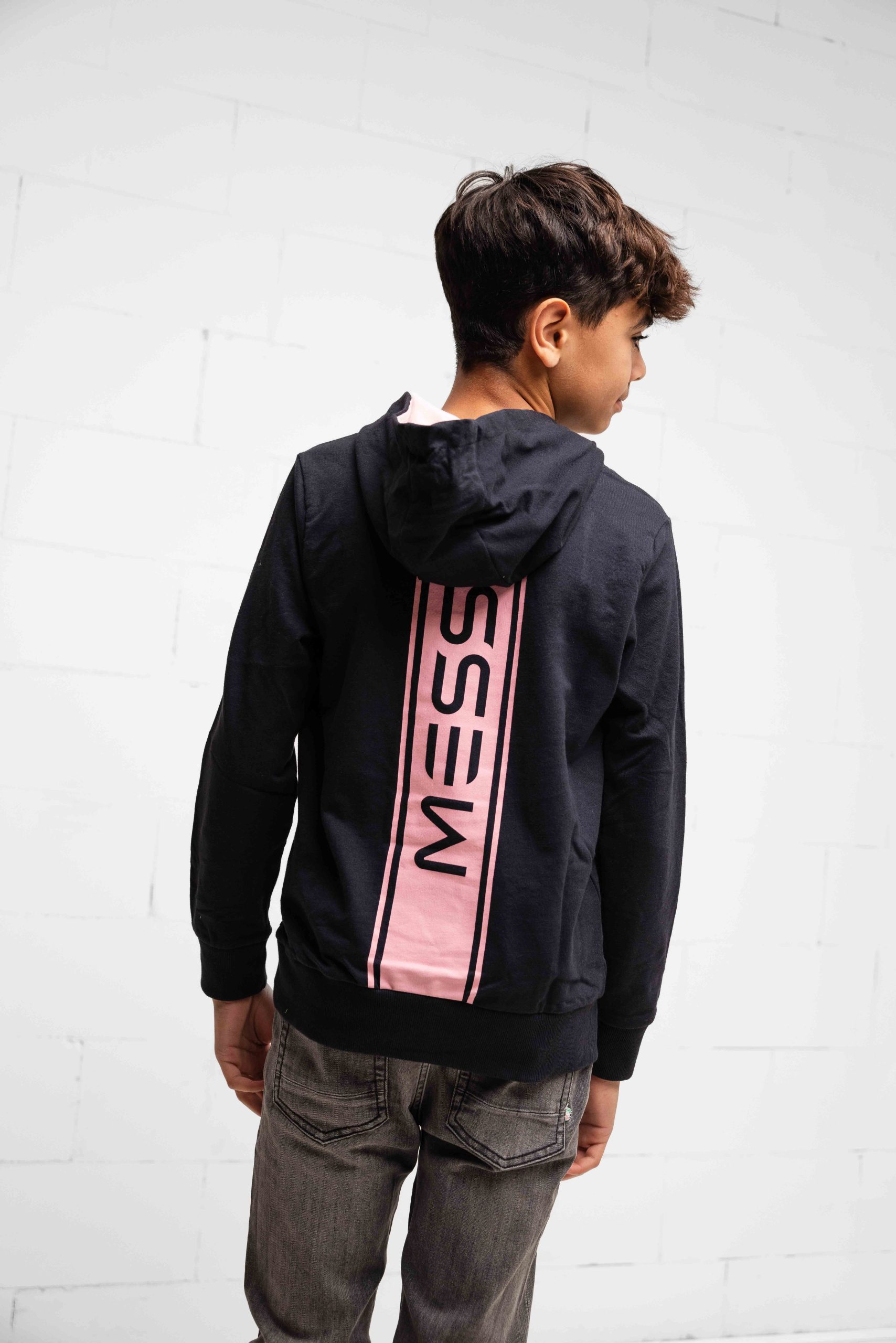 Vingino x Messi Merto Hoodie Kids Zwart