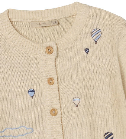 Fliink Cardigan - Strick - Magischer Ballon - Sandschale