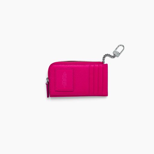 Marc Jacobs The Leather Top Zip Multi Pung, Hot Pink
