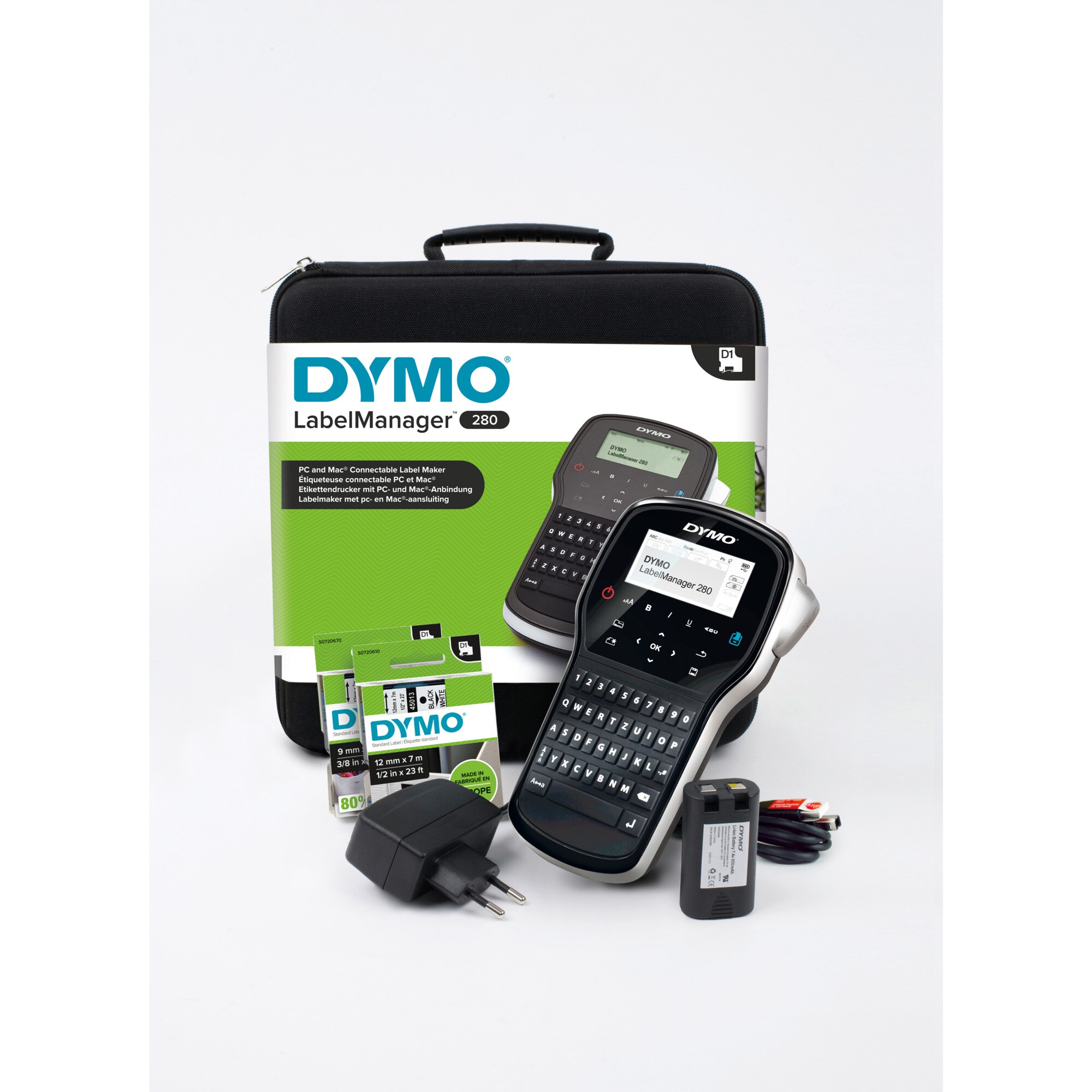 Dymo Beschriftungsgerät LabelManager 280 im Koffer