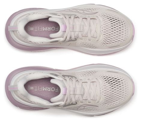 Chaussures Running Saucony Guide 18 Beige/Mauve Femme