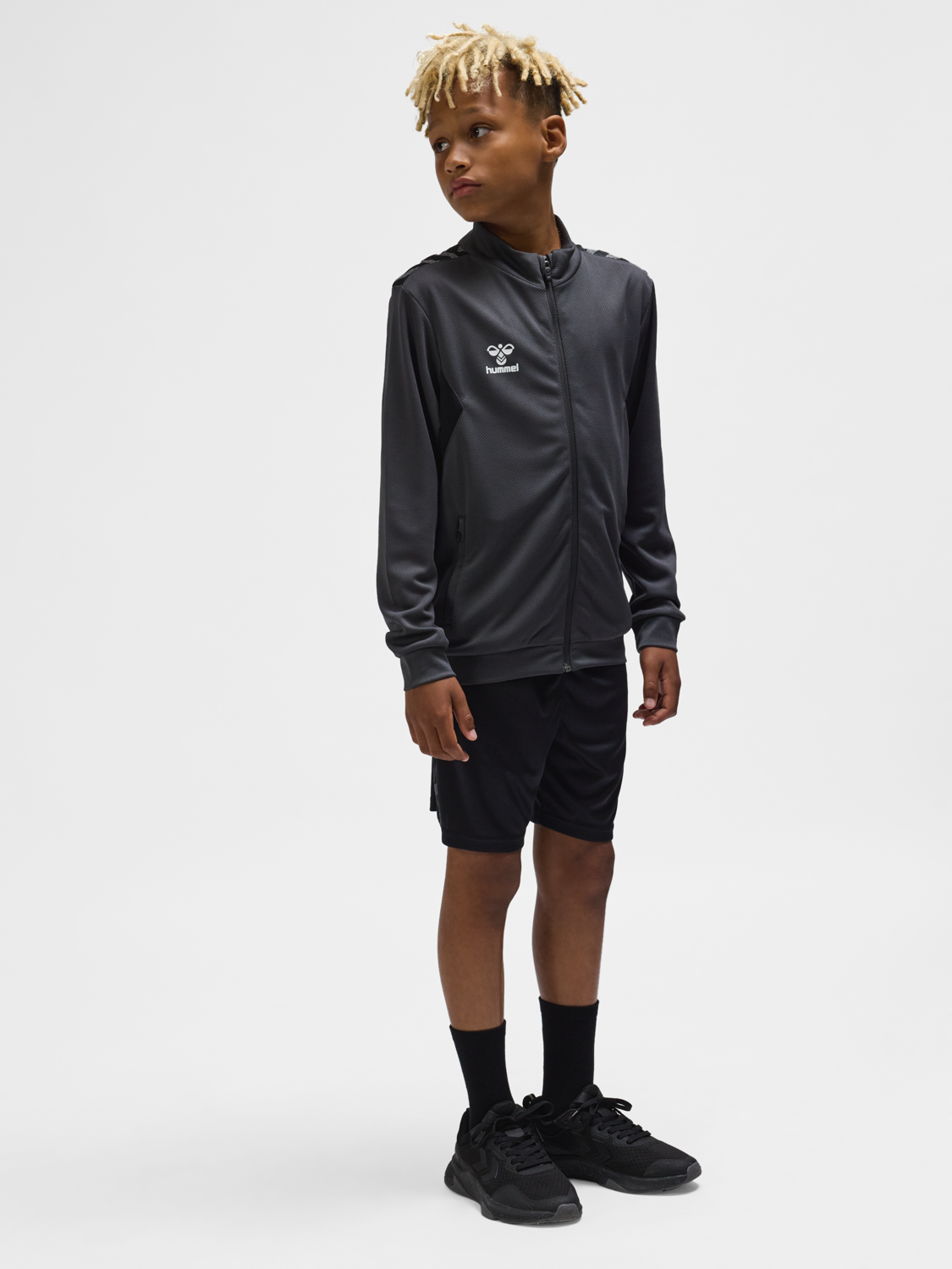 hmlAUTHENTIC PL ZIP JACKET KIDS
