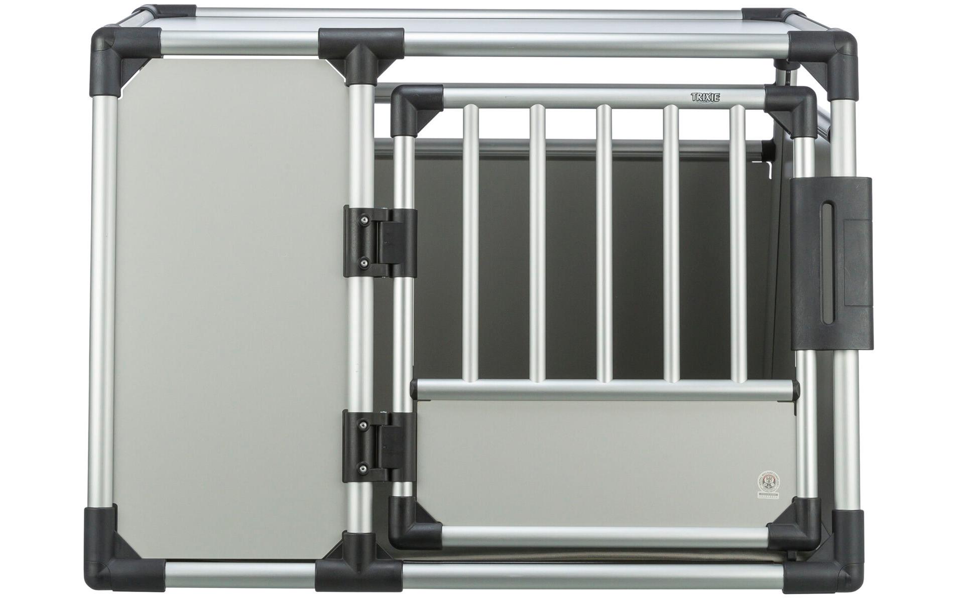 Transportbox Aluminium L<br>Transportbox, Schwarz/Silber