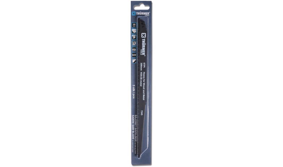 Klinger bajonetsav træ/metal/plast 5 stk