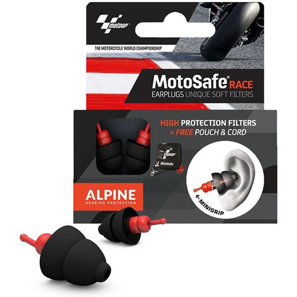 Alpine - Bouchons d'oreilles MotoSafe® Race MotoGP™