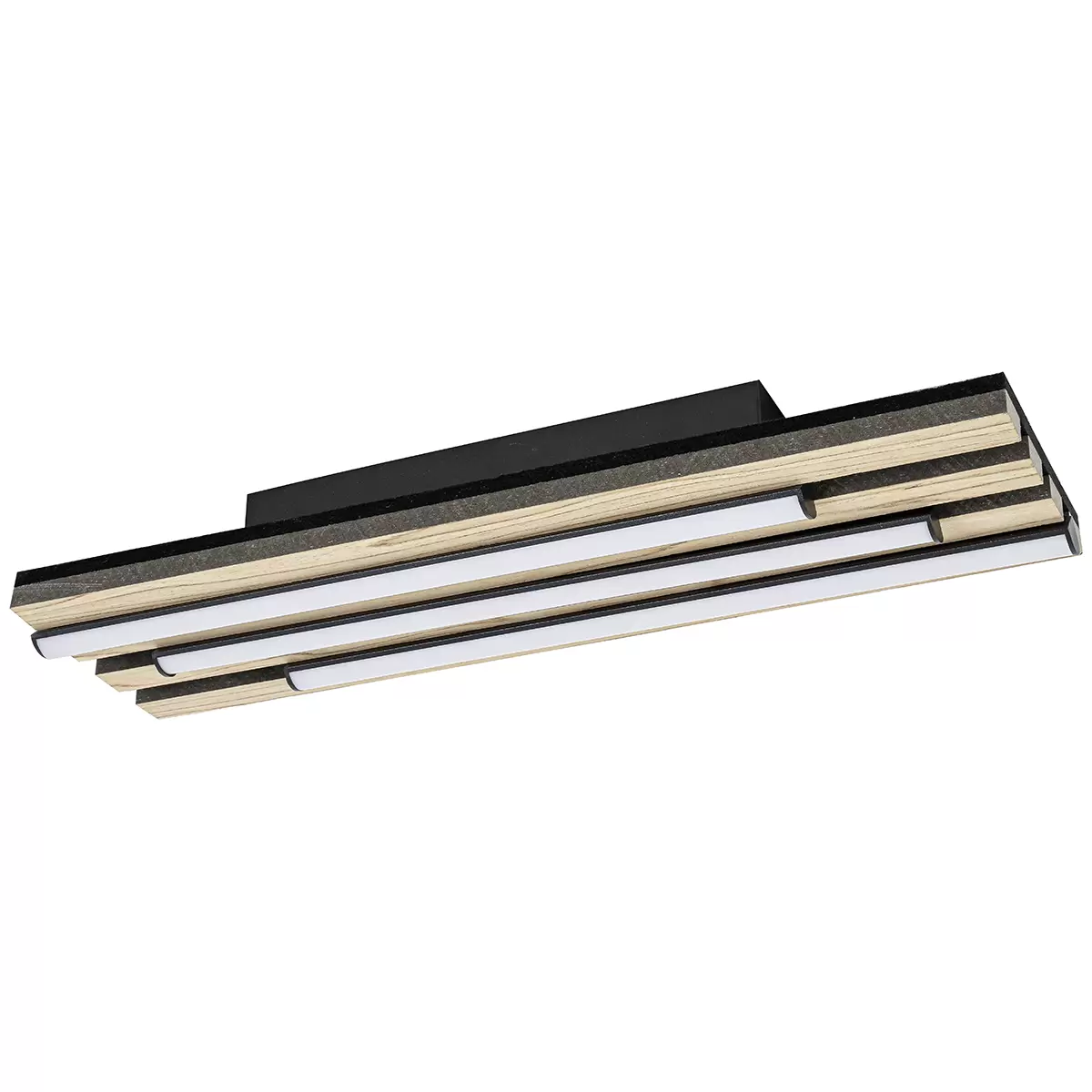 LED-Deckenleuchte ADA braun,schwarz