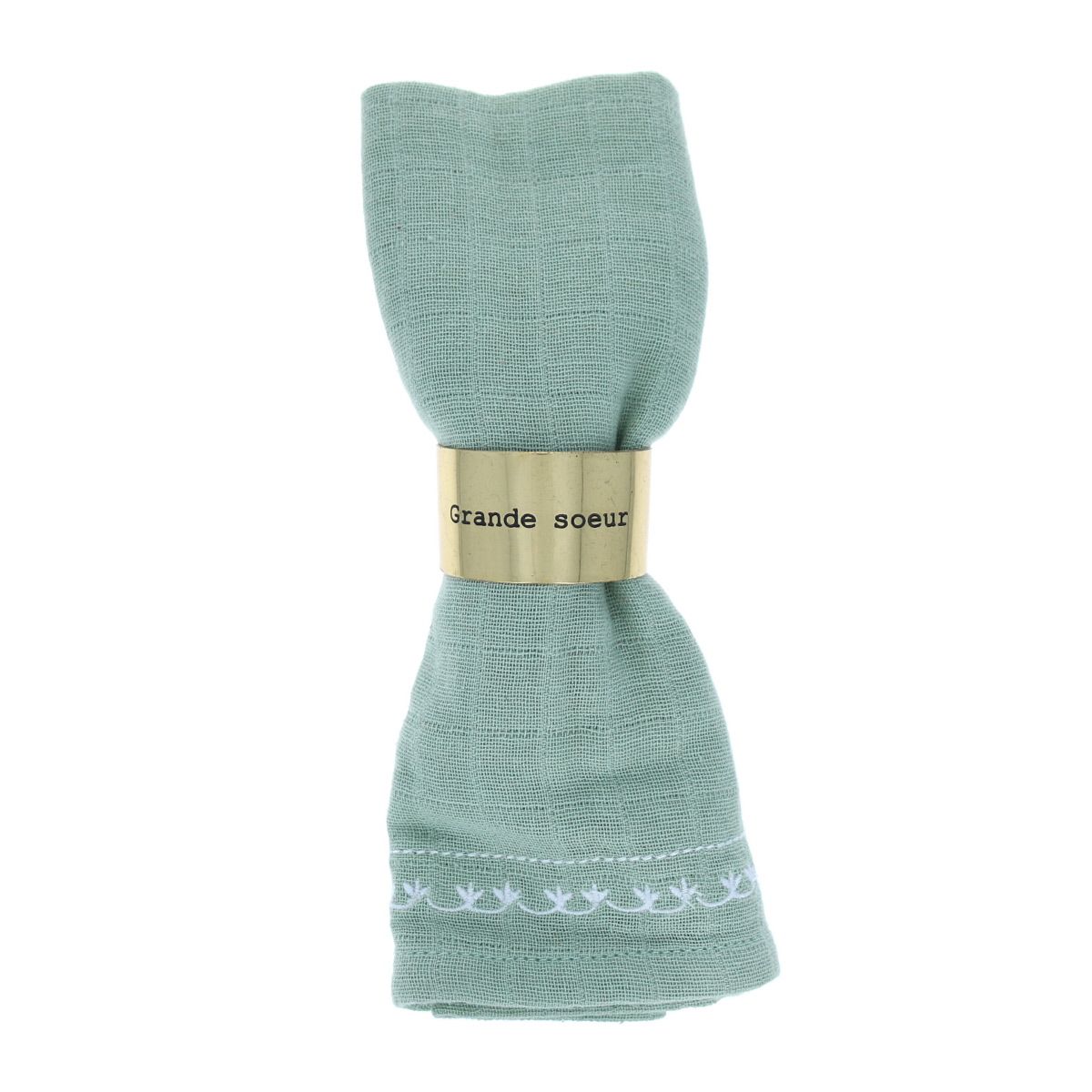 Rond de serviette Grande soeur Atelier jasmin