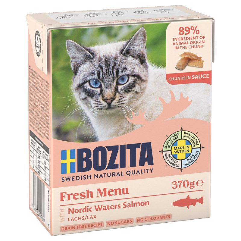 Bozita Tetra Bouchées en sauce 6 x 370 g