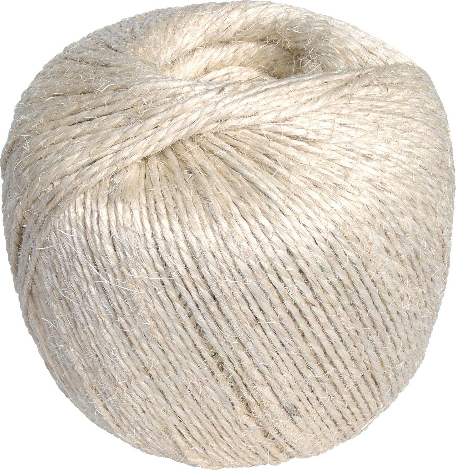 Sisal 2,5kg spole 2-slået (ca. 550m)