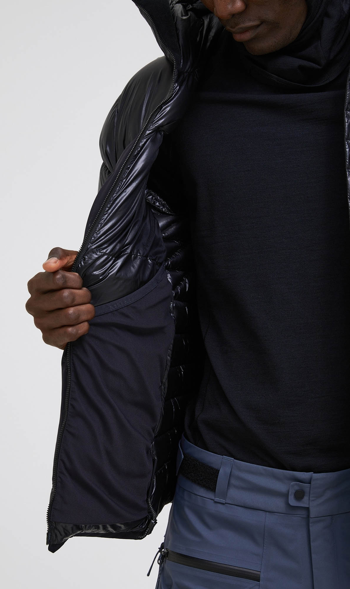 Minus Degree Down Puffer Herre Black