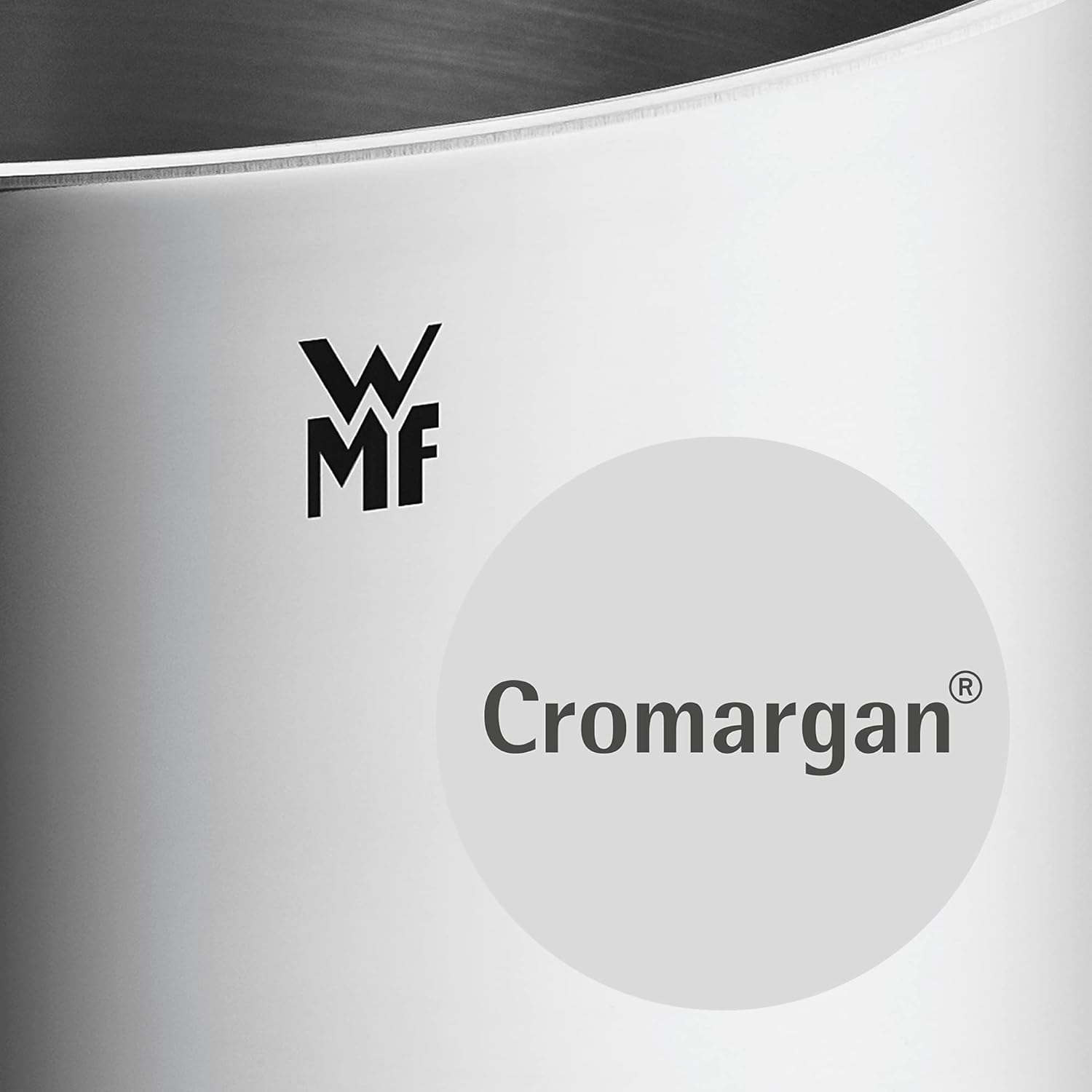WMF Function 4 Kochtopf klein 20cm, Glasdeckel, Bratentopf Induktion 2,5l, Cromargan Edelstahl poliert, 4 Abgießfunktionen, Innenskalierung, rot